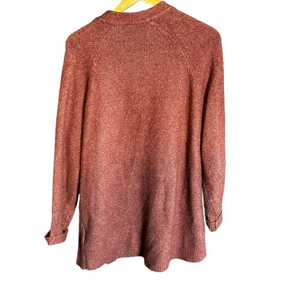 Calvin Klein Women’s Cardigan Sweater - Size Medium Rose color - Picture 4 of 4